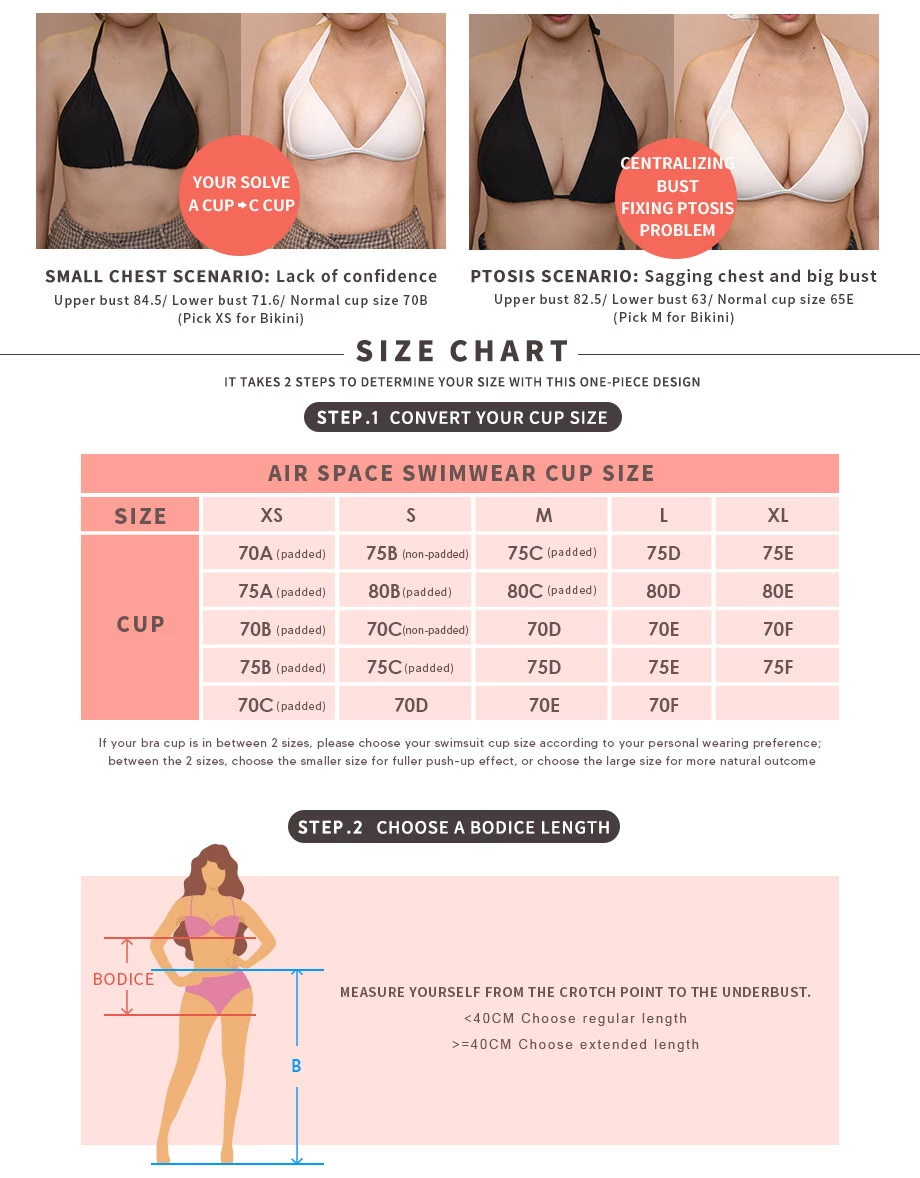 【EXTRA BODICE LENGTH】Tall Girl-Halter Waist Trainer Sculpting Swimsuit Push Up Bra Padded 【EXTRA BODICE LENGTH】Tall Girl-Halter Waist Trainer Sculpting Swimsuit Push Up Bra Padded