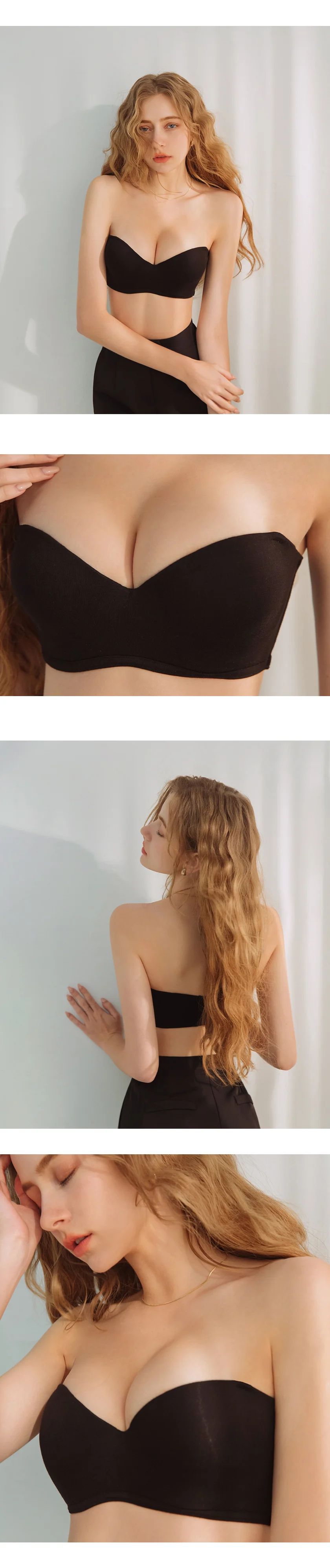 AIRY Cooling Sweetheart Push-Up Tube Bra