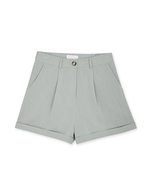 Modern Chic Turn-Up Shorts