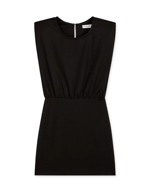 Edgy Smart Bodycon Dress (With Non-Detachable Shoulder Pads)
