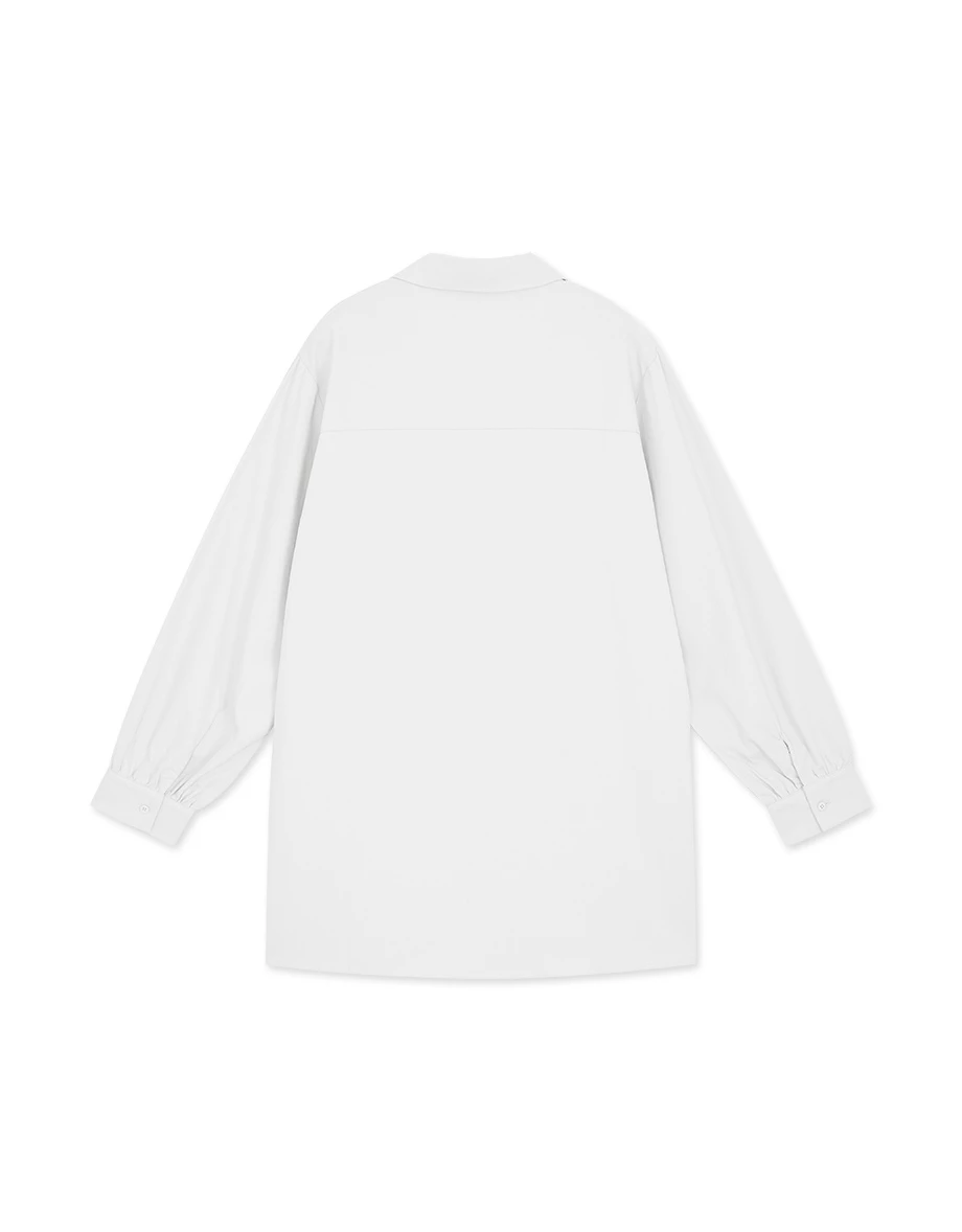 Minimal Simplicity Long Blouse Shirt Minimal Simplicity Long Blouse Shirt