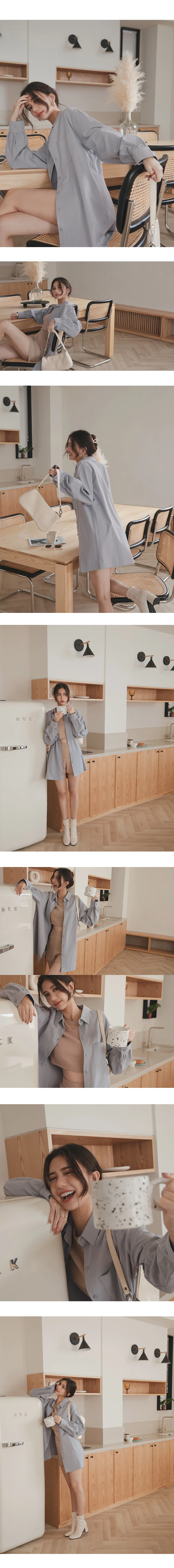Minimal Simplicity Long Blouse Shirt Minimal Simplicity Long Blouse Shirt