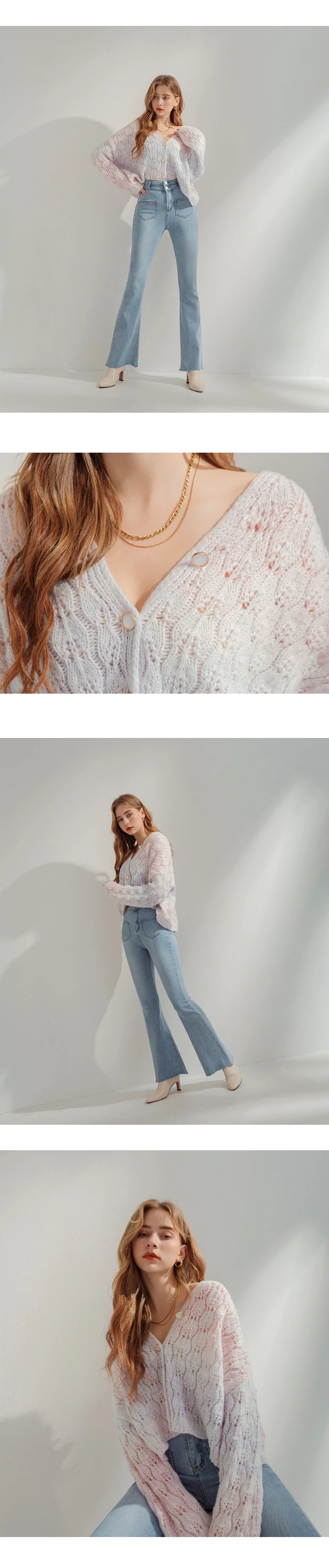 Casual Cooling Blooming Buttoned Twist Knit Cardigan Casual Cooling Blooming Buttoned Twist Knit Cardigan