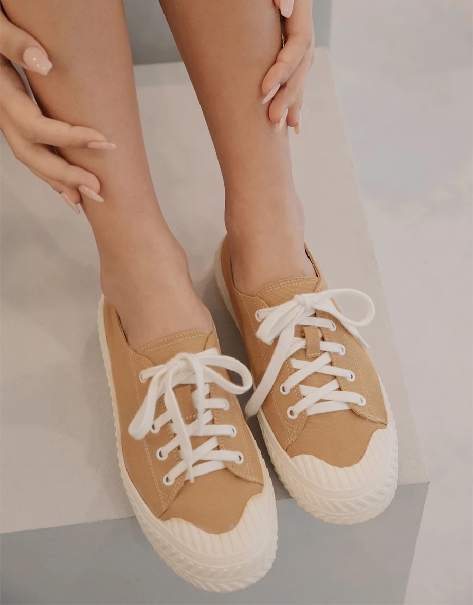 休閒平底餅乾鞋