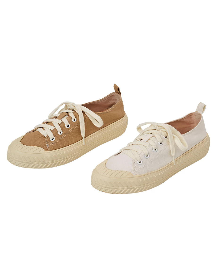 休閒平底餅乾鞋