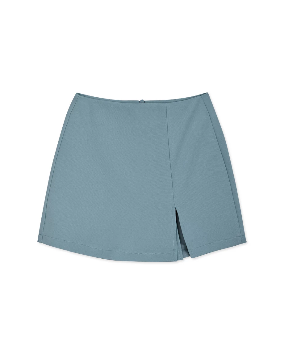 長腿擔當收腹女團開衩褲裙 長腿擔當收腹女團開衩褲裙