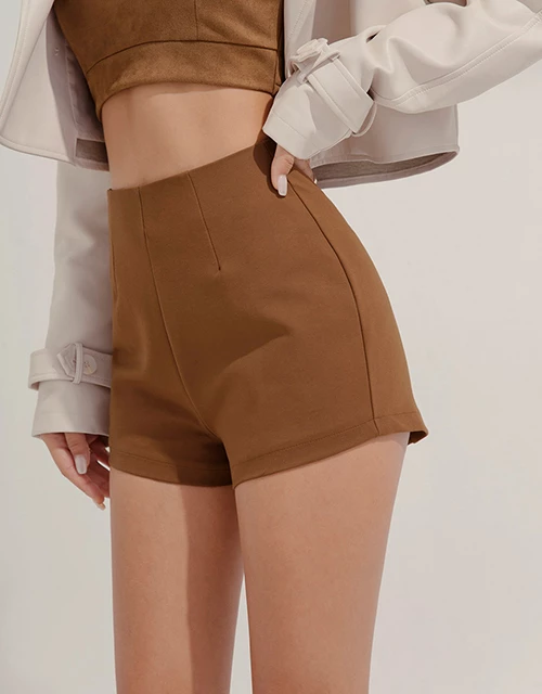 長腿擔當收腹女團短褲