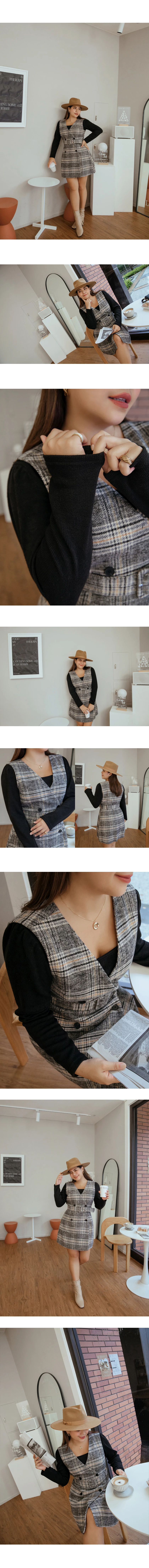 【Porima' Picks】U Neck Straight Grain Crop Fit Top