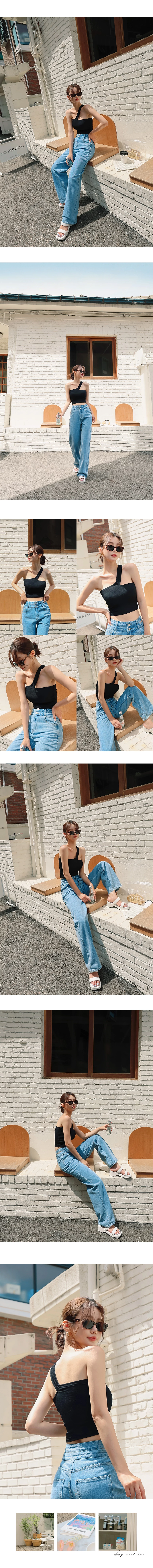 2WAY涼感不對稱鏤空背心(附胸墊) 2WAY涼感不對稱鏤空背心(附胸墊)