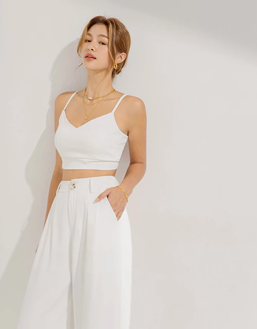 Cooling Thin Starp Cami Top (With Padding)