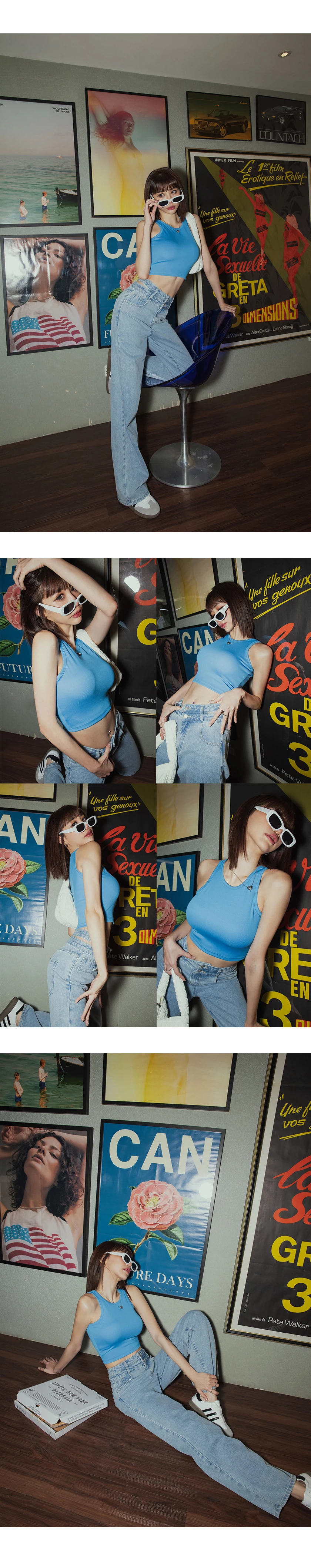漫畫美胸曲線背心BRA TOP