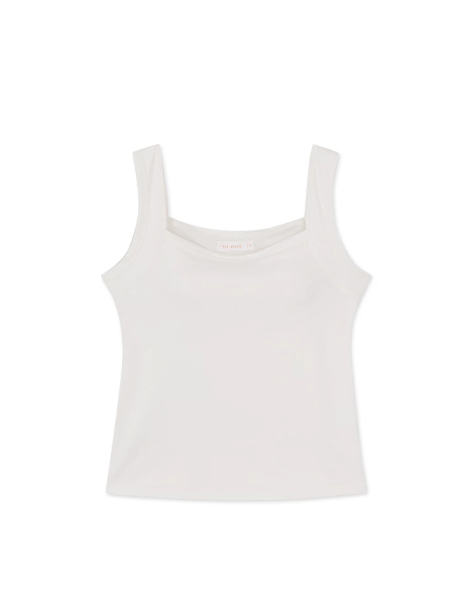 【AiR2.0】 Cooling Seamless Camisole Padded Bra Top With Wide Straps