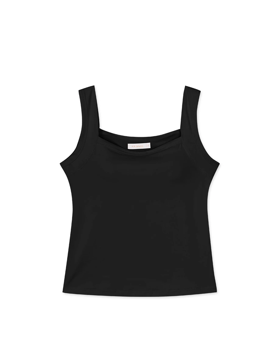 【AiR2.0】 Cooling Seamless Camisole Padded Bra Top With Wide Straps 【AiR2.0】 Cooling Seamless Camisole Padded Bra Top With Wide Straps