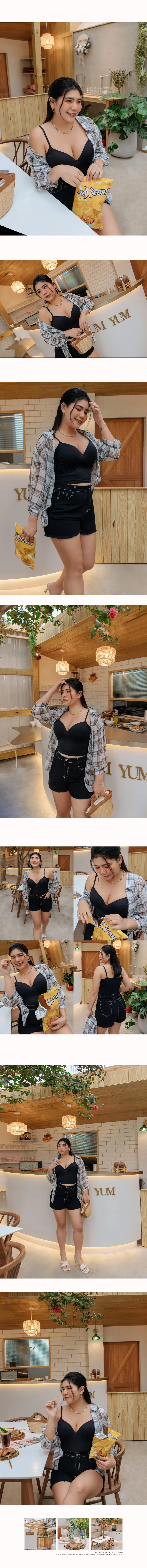極致爆乳側抓皺BRA TOP