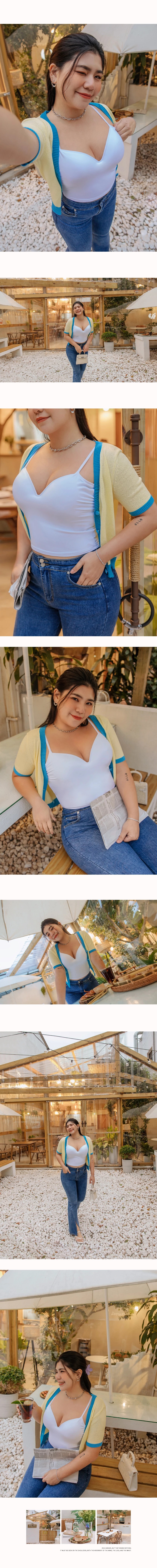 極致爆乳側抓皺BRA TOP