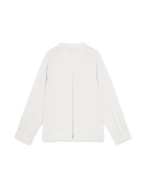 Sheer Breasted Oversized Blouse Sheer Breasted Oversized Blouse