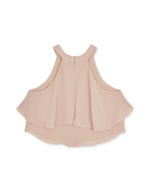 Halter Chiffon Flowy Top Halter Chiffon Flowy Top