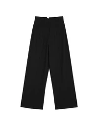 High Natural Waistline Suit Pants