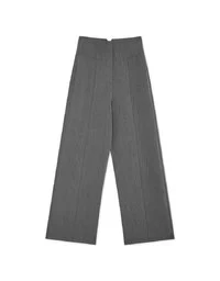 High Natural Waistline Suit Pants