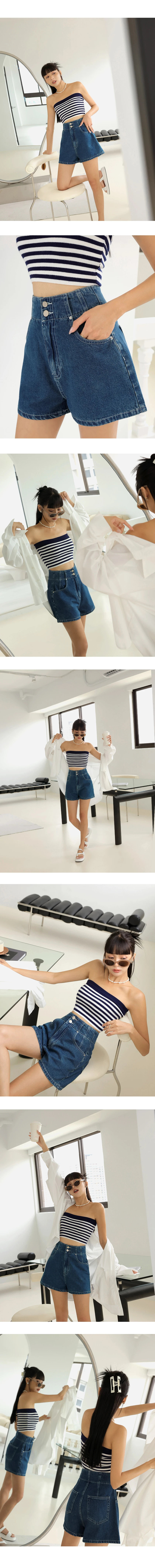【Den!m LITE】Perfect Waistline Denim SHORTS Lightweigth Fabric Extra High Waisted Slimming Jeans Skirt DNA 【Den!m LITE】Perfect Waistline Denim SHORTS Lightweigth Fabric Extra High Waisted Slimming Jeans Skirt DNA