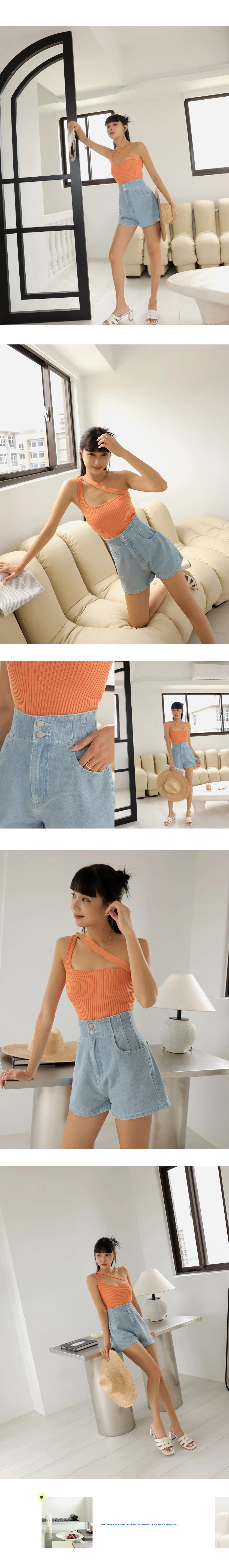 【Den!m LITE】Perfect Waistline Denim SHORTS Lightweigth Fabric Extra High Waisted Slimming Jeans Skirt DNA 【Den!m LITE】Perfect Waistline Denim SHORTS Lightweigth Fabric Extra High Waisted Slimming Jeans Skirt DNA