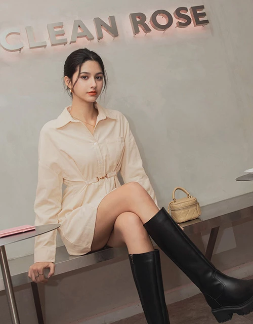 2WAY Corduroy Mini Dress