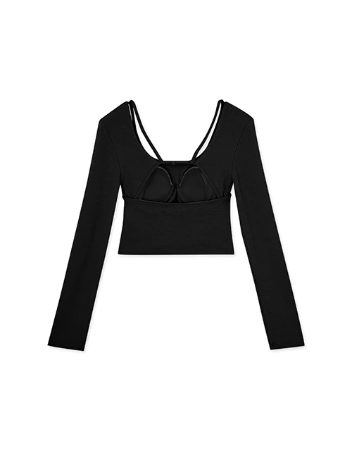 DOUBLE PUSH U Neck Low Back Heating BRA TOP DOUBLE PUSH U Neck Low Back Heating BRA TOP