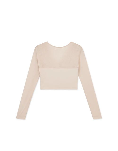 Sheer Scrunch Top
