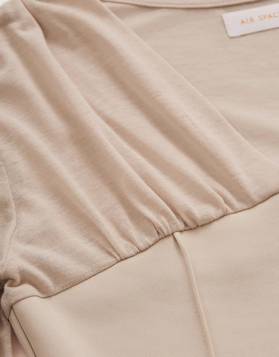 Sheer Scrunch Top