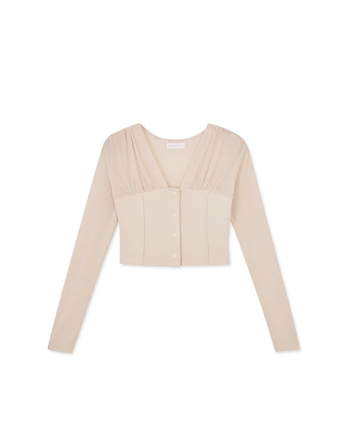 Sheer Scrunch Top