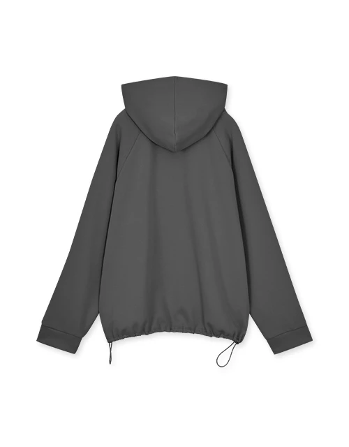 【粿粿聯名】厚磅刺繡抽繩連帽上衣(男)