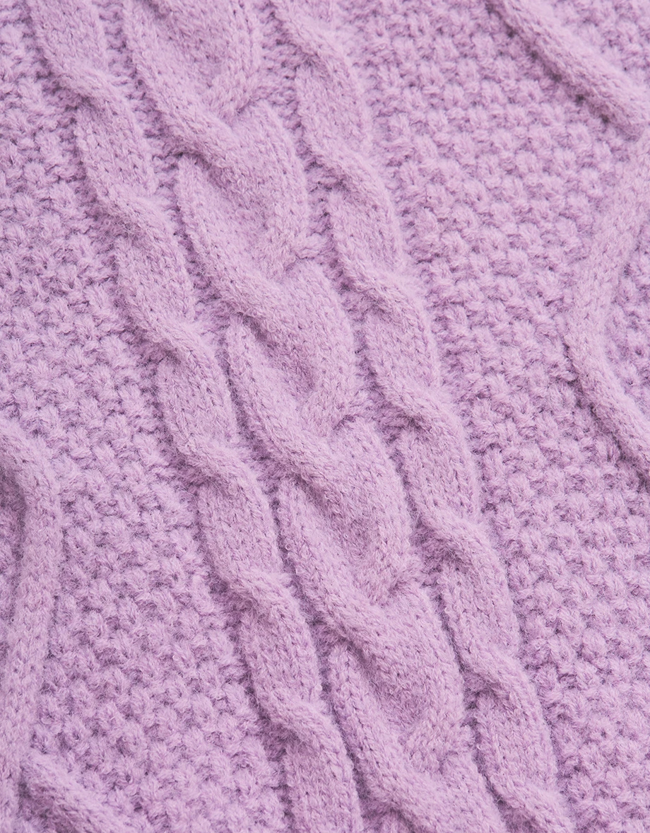 半高領麻花針織包臀短洋裝 半高領麻花針織包臀短洋裝