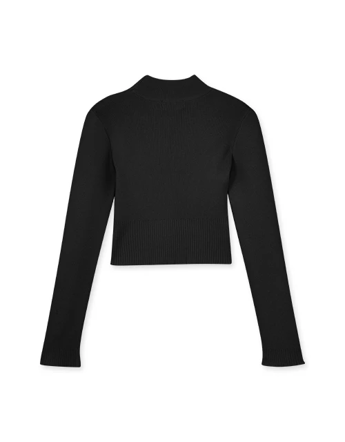 Classic Turtleneck Knit Top