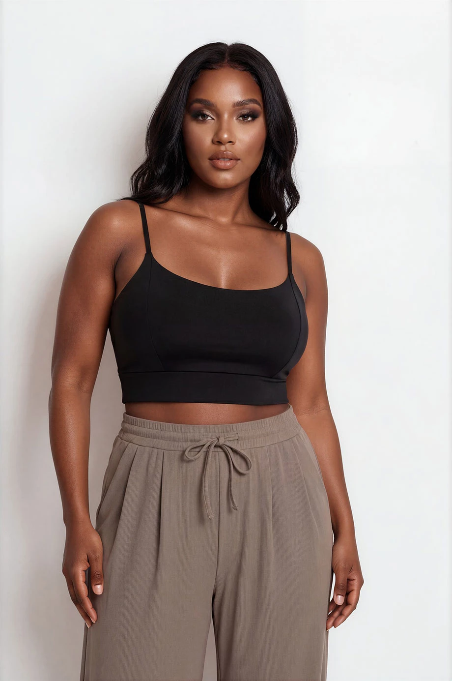 Silky Padded Camisole Bra Top Silky Padded Camisole Bra Top