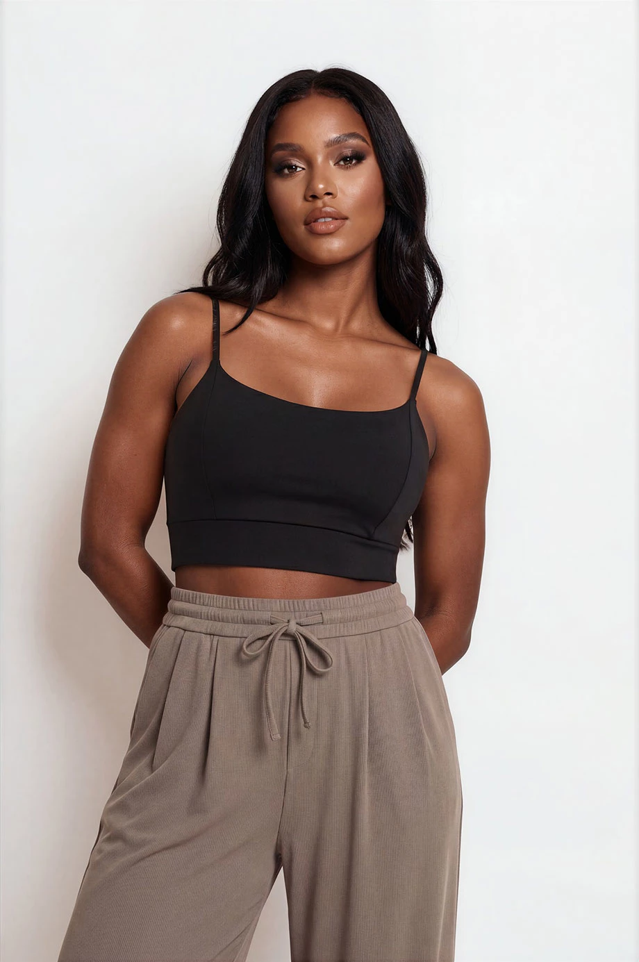 Silky Padded Camisole Bra Top Silky Padded Camisole Bra Top