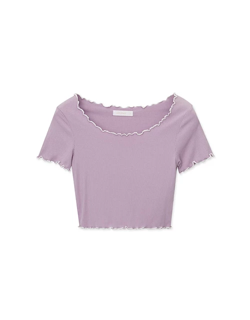 Ruffled Knit Top Ruffled Knit Top