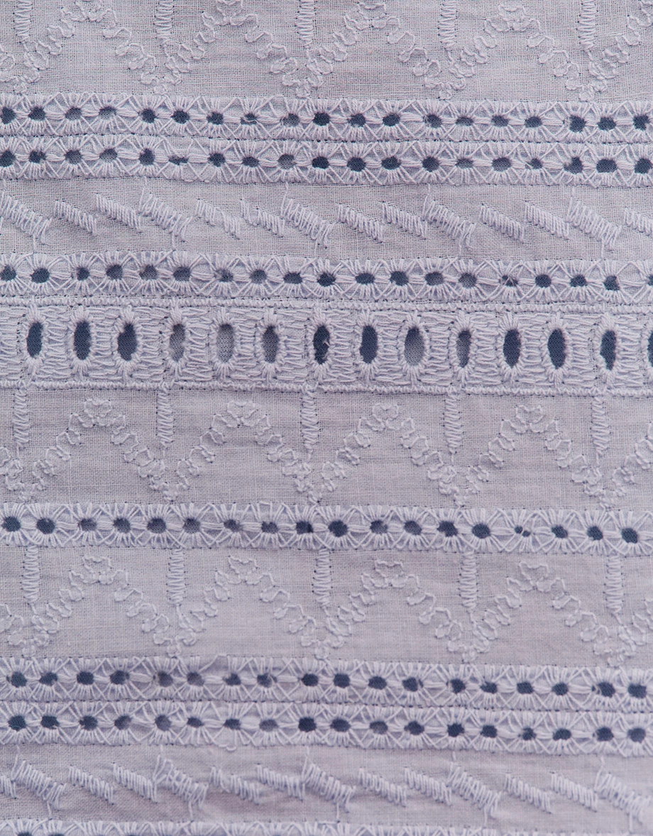 舒適棉質刺繡蕾絲背心