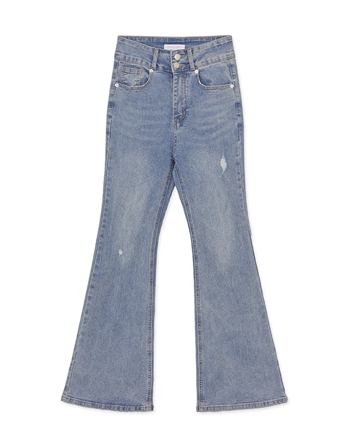 High Waisted Jeans Denim Flare Pants High Waisted Jeans Denim Flare Pants