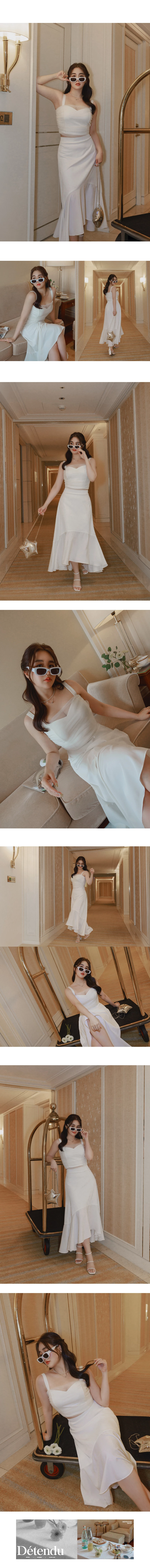 唯美透紗細肩背心