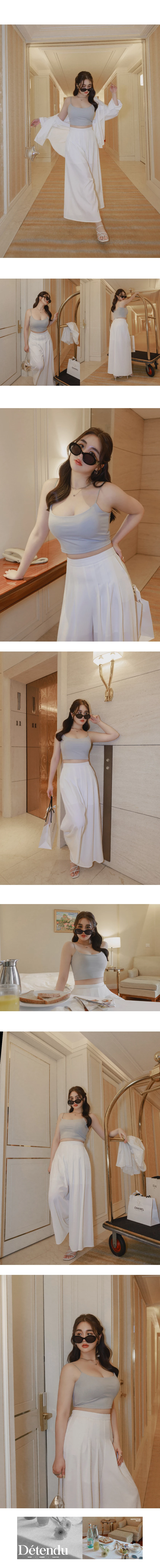 高彈輕塑美胸細肩BRA TOP