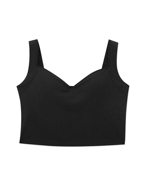 極致爆乳寬肩羅紋BRA TOP 極致爆乳寬肩羅紋BRA TOP