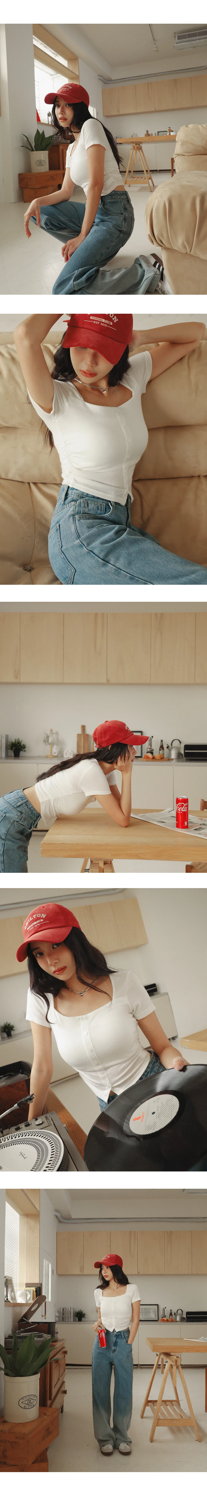 Soft Square Neck Knit Top Soft Square Neck Knit Top