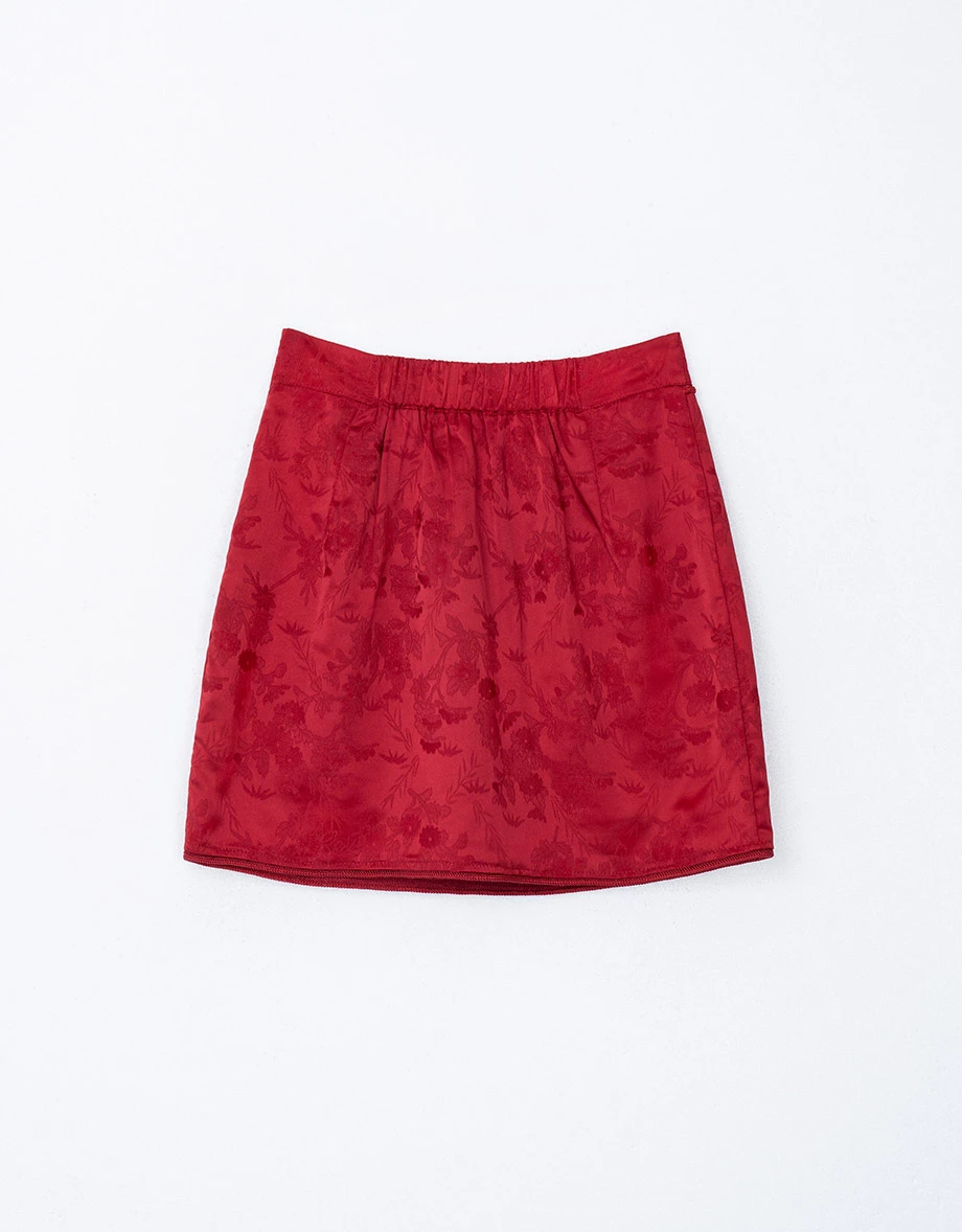 奢華金飾包臀新中式旗袍短裙