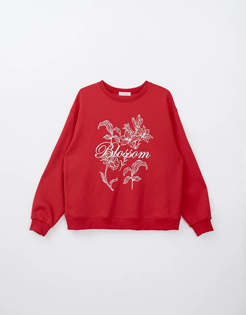 內刷毛Blossom大學TEE