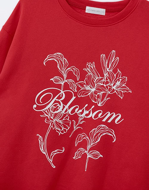 內刷毛Blossom大學TEE