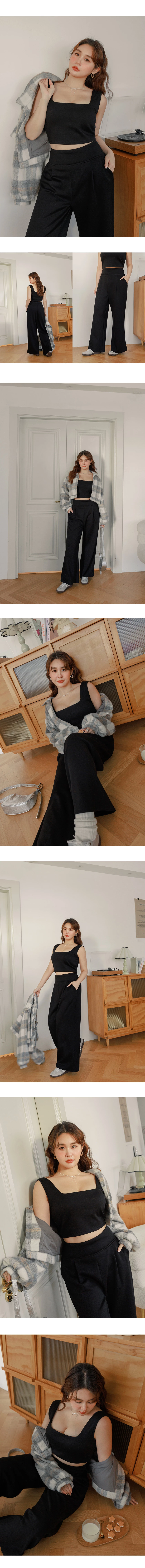 AIRY HOURGLASS BRA TOP Square Neck Bra Padded Crop Top