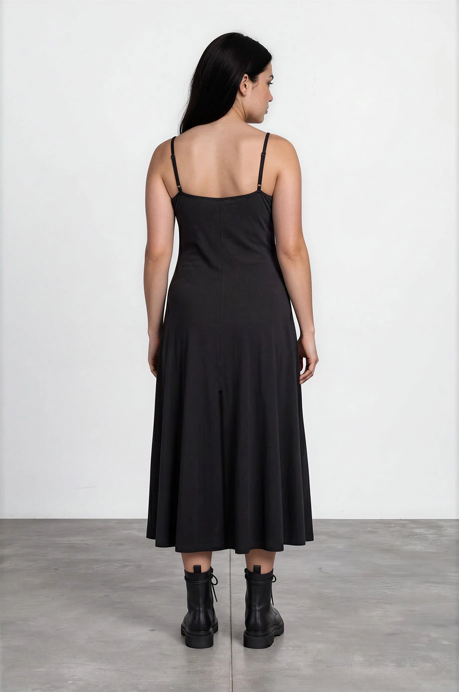 【Heat Tech】 Heating Function Bra Padded Maxi Dress