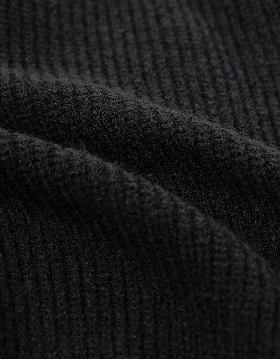 Cut Out Shoulder Halter Neck Long Sleeve Knit Top Cut Out Shoulder Halter Neck Long Sleeve Knit Top