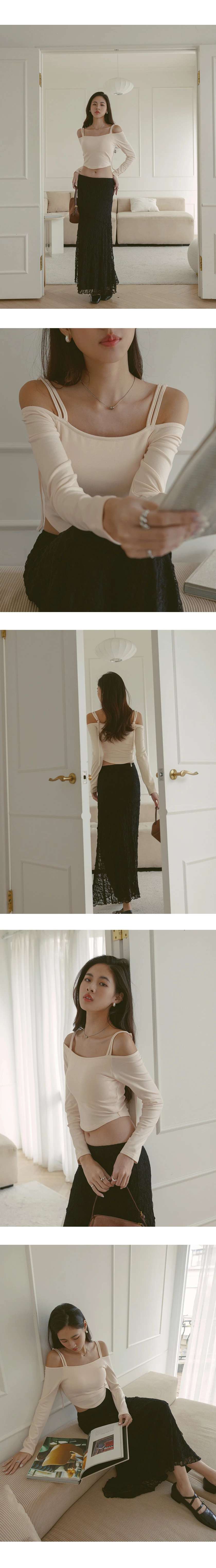 WARM↑UP Lightweight Plush Tie Heat Bra Top