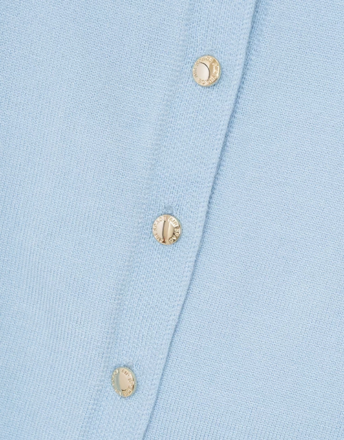 Top Knit Tebal Logo AIR SPACE Butang Emas